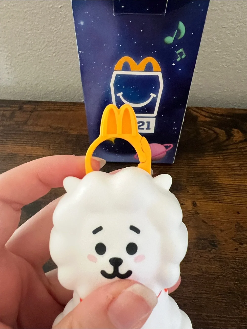BT21 McDonald's Toys BTS RJ Toy Collectors Toy